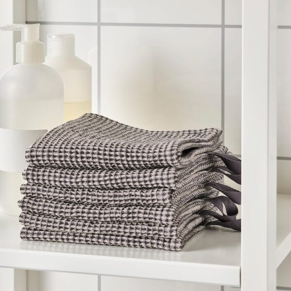 Dish-cloth, grey/beige - Image 3