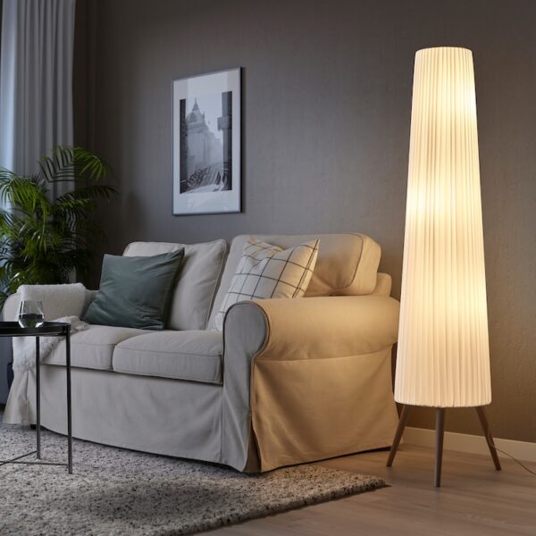 Floor lamp, beech - Image 2