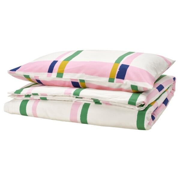Duvet cover and pillowcase